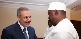 Dışişleri Bakanı Hakan Fidan, Gambiya Cumhurbaşkanı tarafından kabul edildi
