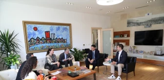 Konsolos Heyetleri Bodrum Belediye Başkanı Tamer Mandalinci'yi Ziyaret Etti