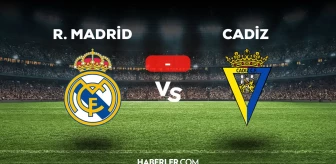 Real Madrid Cadiz maçı kaç kaç, bitti mi? MAÇ SKORU! R.Madrid Cadiz maçı kaç kaç, canlı maç skoru!