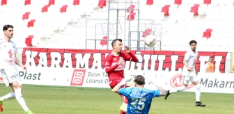 Karaman FK, Somaspor'a 4-1 mağlup oldu