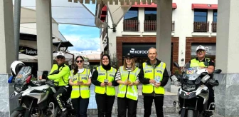Aydın İl Emniyet Müdürlüğü Trafik Haftası'nda Eğitim Etkinliği Düzenledi