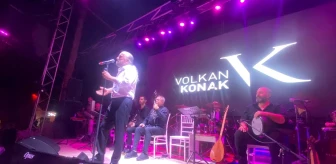 Volkan Konak, Marmaris'te konser verdi