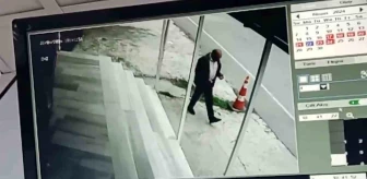 Tekirdağ'da Ayakkabı Hırsızı Güvenlik Kamerasına Yakalandı