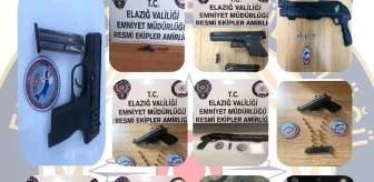 Elazığ'da 19 Adet Ruhsatsız Silah Ele Geçirildi