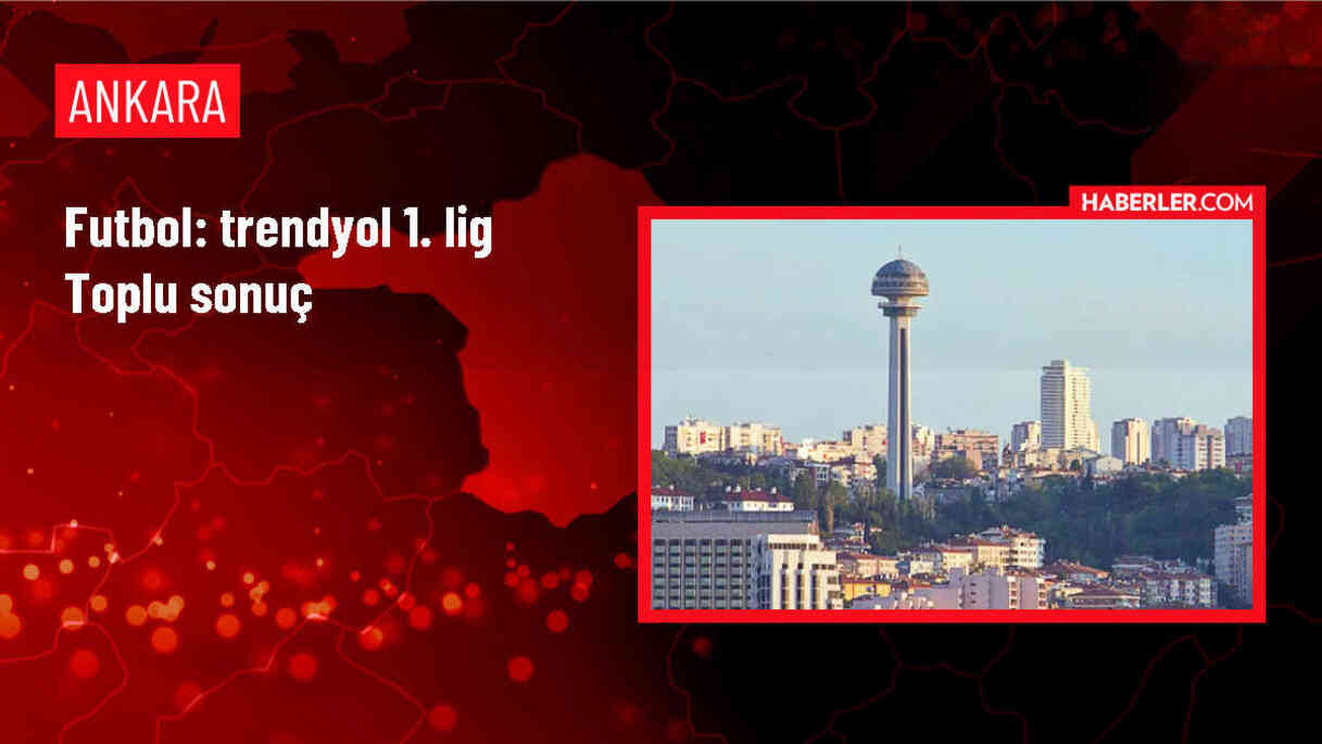 Trendyol 1. Lig'de 33. hafta maç sonuçları