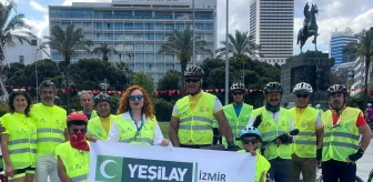 Yeşilay'ın 11. Bisiklet Turu İzmir'de Gerçekleştirildi