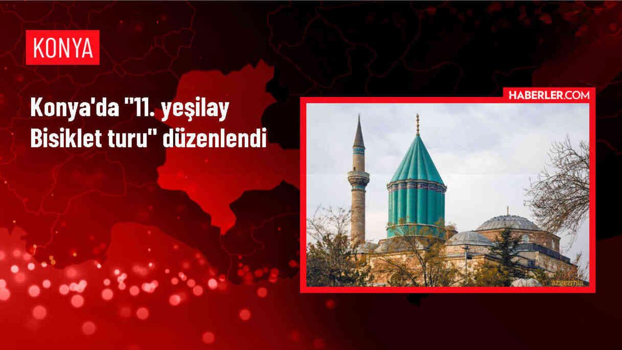 Yeşilay Derneği Konya Şubesi Bisiklet Turu Düzenledi