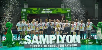 Konyaaltı Belediyespor, HDI Sigorta Kadınlar Türkiye Kupası'nı kazandı