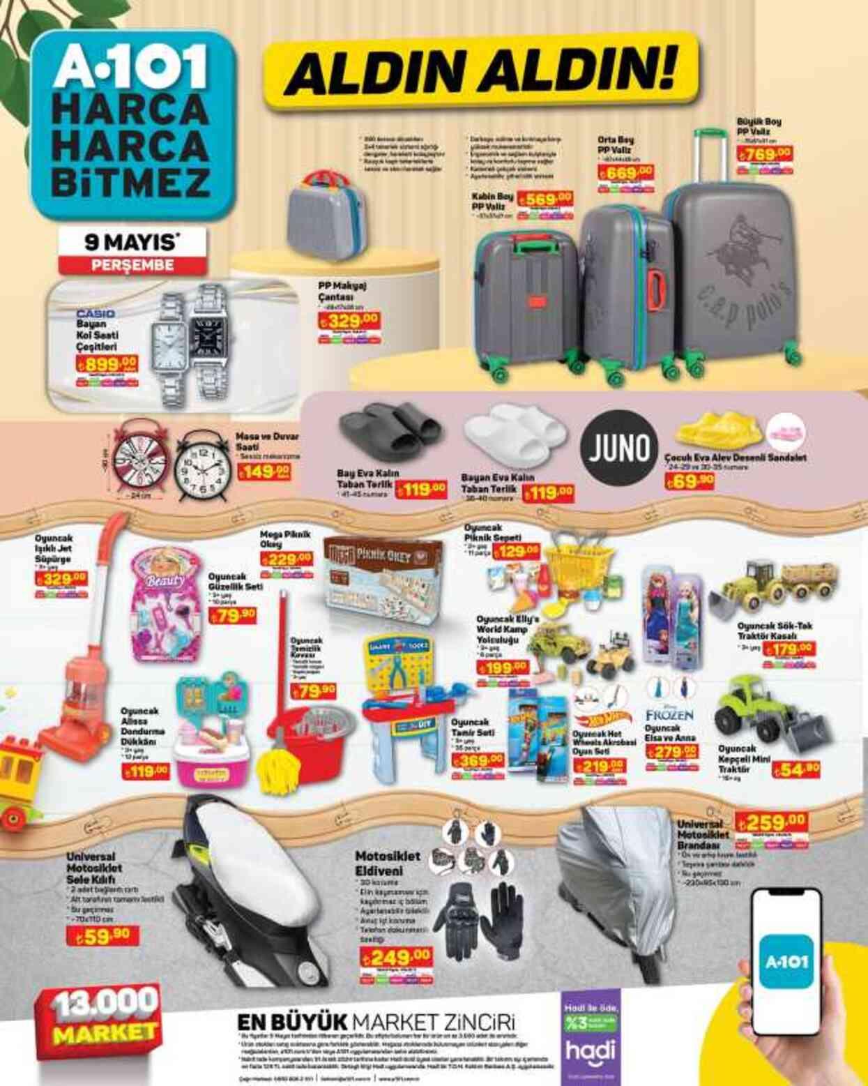 A101 AKTÜEL KATALOĞU 7-9 MAYIS | A101'e gelen ürünler! A101 bu hafta katalog ürünleri neler? A101 fiyat listesi!