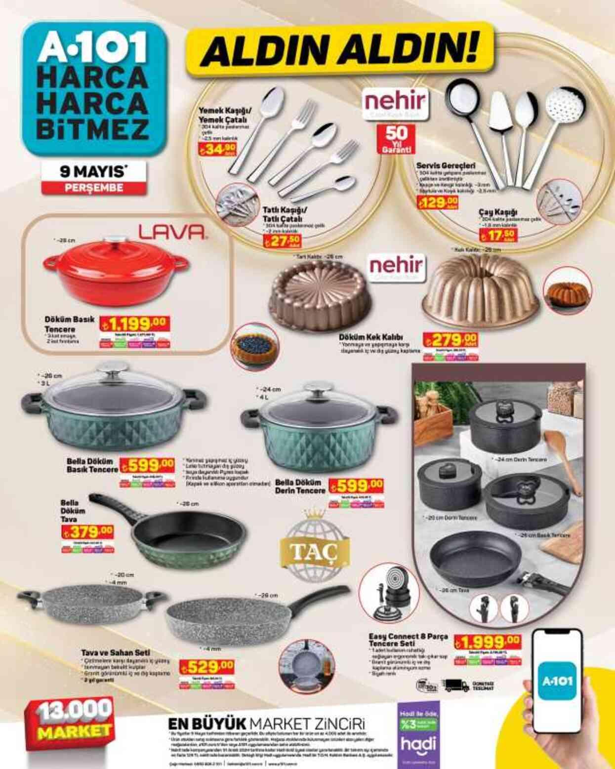 A101 AKTÜEL KATALOĞU 7-9 MAYIS | A101'e gelen ürünler! A101 bu hafta katalog ürünleri neler? A101 fiyat listesi!