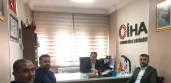 AK Parti Erzurum İl Başkanı İHA'yı ziyaret etti