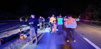 Sakarya'da motosiklet kazası: Genç hayatını kaybetti