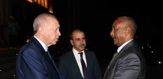 Cumhurbaşkanı Erdoğan, Sudan Egemenlik Konseyi Başkanı El Burhan ile Görüştü