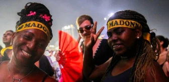 Madonna, Copacabana Plajı'nda Ücretsiz Konser Verdi