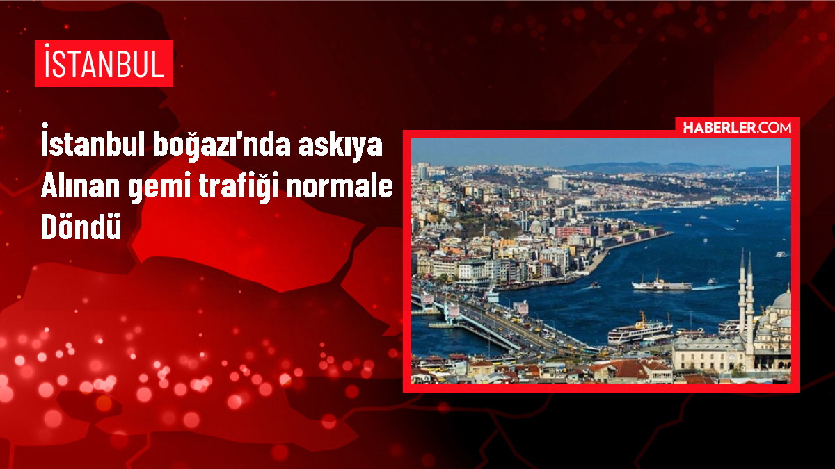 İstanbul Boğazı'nda Arızalanan Kargo Gemisi Kurtarıldı