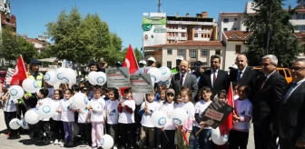 Kastamonu'da Çocuklara Trafik Eğitimi Verildi