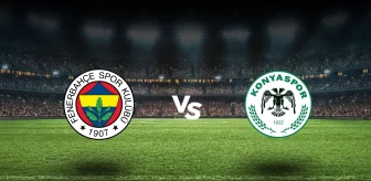 Konyaspor-Fenerbahçe maçı hangi kanalda, saat kaçta? Konyaspor-Fenerbahçe maçı şifresiz mi?