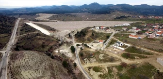 Manisa'da yapımı devam eden Sarma-Davutlar Barajı yıl sonunda tamamlanacak