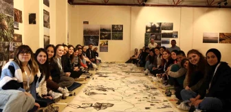 Düzce Üniversitesi'nde sanat projesi sergisi ve workshop düzenlendi