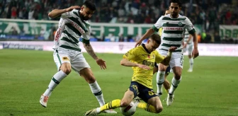 Konyaspor ile Fenerbahçe Arasında Golsüz Beraberlik