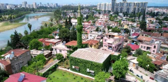 Adana'da Yeşil Cami Baharın Gelmesiyle Yeniden Yeşillendi
