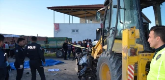 Aksaray'da Kepçe ile Motosiklet Kaza Yaptı: 1 Ölü