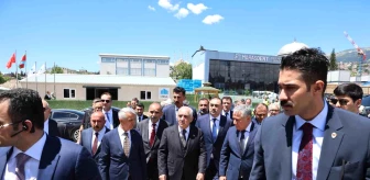 Azerbaycan Başbakanı Ali Asadov, Kahramanmaraş'ta inşaat alanını inceledi