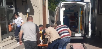Bolu'da klima takarken düşen kişi hastaneye kaldırıldı