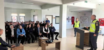 Samsun'da Trafik Haftası etkinlikleri kapsamında cezaevi personellerine eğitim semineri