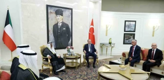 Cumhurbaşkanı Erdoğan, Kuveyt Emiri'ni resmi törenle karşıladı