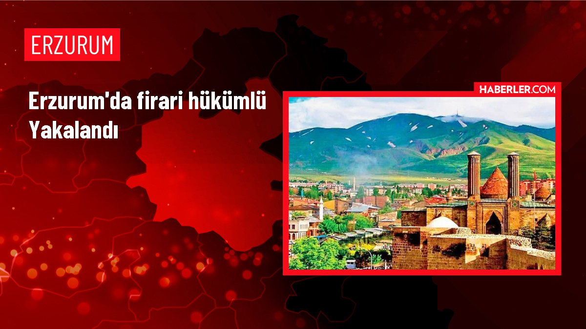 Erzurum'da firari hükümlü yakalandı