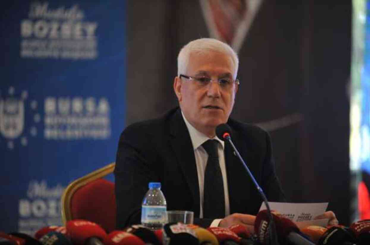 Bursa Büyükşehir Belediye Başkanı Mustafa Bozbey