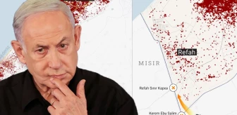 İsrail inatla Refah'a girdi! Ateşkese neden yanaşmadıklarını ortaya koyan harita
