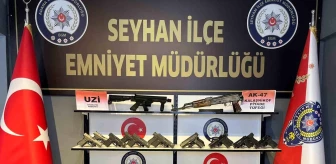 Seyhan İlçe Emniyet Müdürlüğü Operasyonunda 43 Ruhsatsız Silah Ele Geçirildi