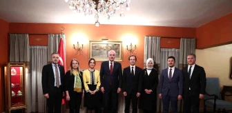 TBMM Başkanı Numan Kurtulmuş, Türkiye'nin Meksika Büyükelçiliğini ziyaret etti