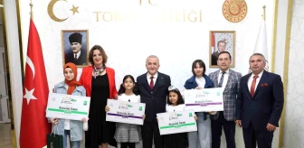 Tokat'ta İlkokul Öğrencisi Yarışma Ödülünü Gazze'deki Çocuklara Bağışladı