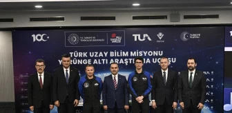 Türkiye'nin ikinci astronotu Tuva Cihangir Atasever'in yörünge altı araştırma uçuşu 8 Haziran'da gerçekleşecek