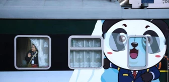 Panda Treni, Çin'den Laos'a Yolculuğuna Başladı