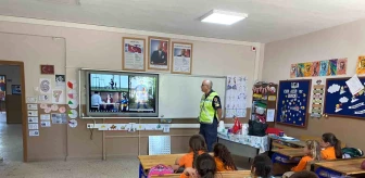 Babaeski'de Çocuklara Trafik Eğitimi Verildi