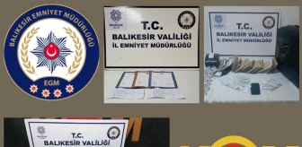 Balıkesir'de tefecilik operasyonu: 7 kişi gözaltına alındı