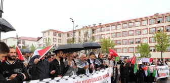 Bitlis Eren Üniversitesi Öğrencileri Filistin'e Destek İçin Oturma Eylemi Başlattı