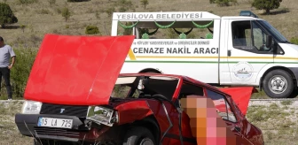 Burdur'da Otomobil Şarampole Devrildi, Sürücü Hayatını Kaybetti