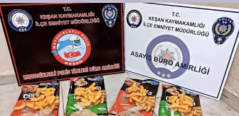 Edirne'de Cips Paketlerine Gizlenmiş Uyuşturucu Ele Geçirildi