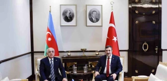 Cumhurbaşkanı Yardımcısı Cevdet Yılmaz, Azerbaycan Başbakanı Ali Asadov ile görüştü