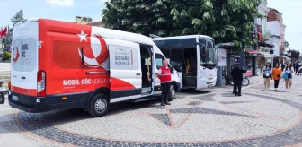 Edirne'de Mobil Göç Noktası Hizmete Başladı