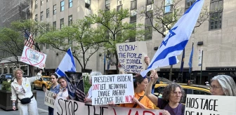 İsrail Başbakanı Netanyahu'ya karşı gösteri düzenlendi