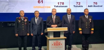 İstanbul Valisi: Bu yılın ilk dört ayında terör örgütlerine karşı 576 operasyon yapıldı