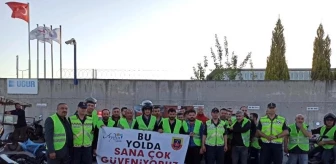Aydın'da Jandarma, İşçilere Reflektif Yelek Hediye Etti