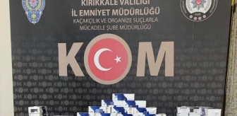 Kırıkkale'de 33 Bin 200 Sahte Bandrollü Boş Makaron Ele Geçirildi