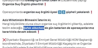 Mahzen-39 operasyonunda Diyarbakır merkezli organize suç örgütü çökertildi